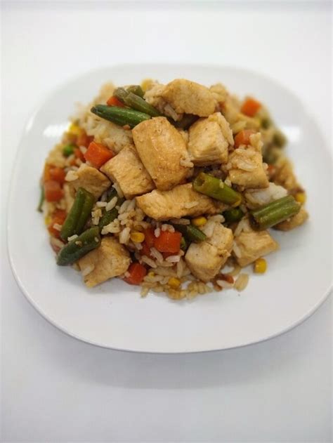 Chicken Bites And Mixed Vegetables | Invent Your Recipe