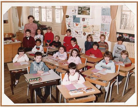 Photo De Classe Ce1 De 1984 Ecole Primaire Rue De La Plaine Copains