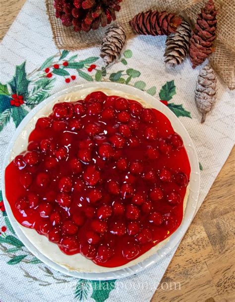 Easy NO BAKE Cherry Cheesecake Manila Spoon