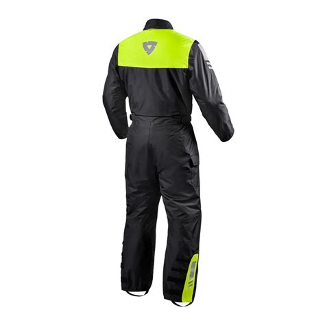 Revit Combinaison De Pluie Textile Moto Rev´it Pacific 3 H2o Noir Motardinn