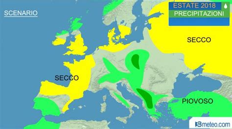 TENDENZA METEO Estate 2018 Tempo E Temperature Possibili In Italia E