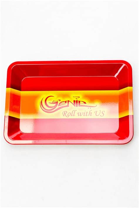 Genie Rolling Tray Glasss Station