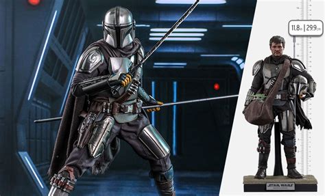 The Mandalorian And Grogu Sixth Scale Figure Set By Hot Toys Hot Toys Star Wars Models