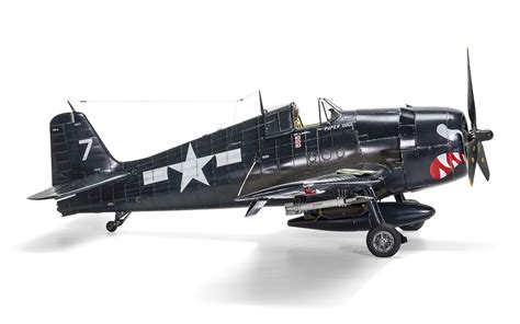 Airfix Grumman F6F 5 Hellcat 1 24 WWII Military Aviation Plastic Model