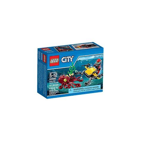 lego city 60090 city explorers deep sea scuba scooter set in box sealed ...