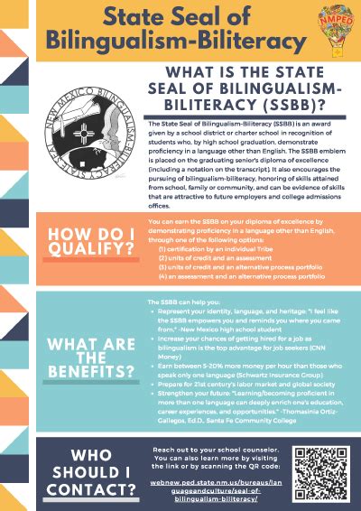 State Seal Of Bilingualism Biliteracy SSBB New Mexico Public