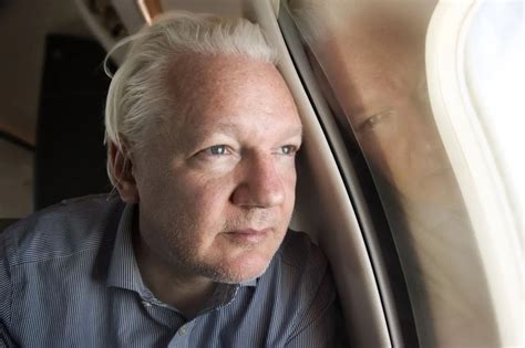 Julian Assange Flies From London To Australia In Private Jet Live And