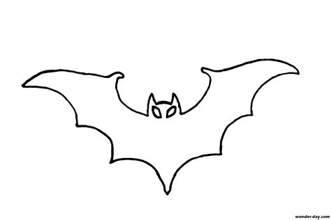 How to draw a Bat. 12 Drawing Lesson Step by Step