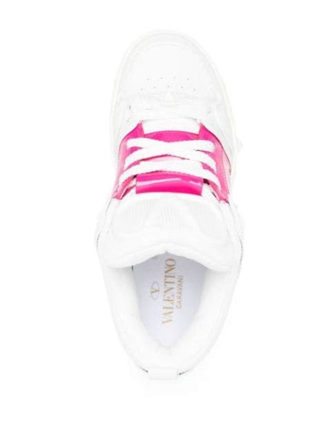 Valentino Garavani Open Skate Leather Sneakers Farfetch