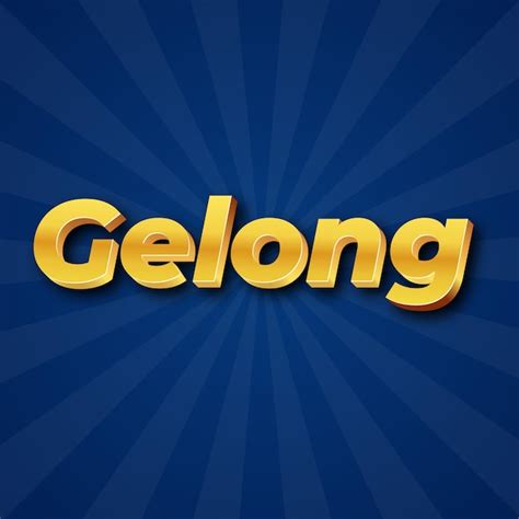 Premium Photo | Gelong Text effect Gold JPG attractive background card ...