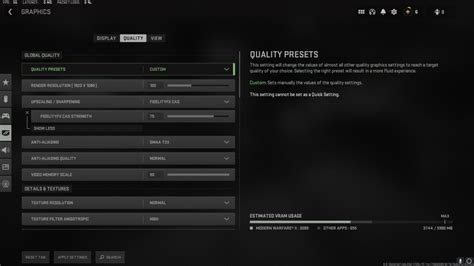 Best Warzone 2 Graphics Settings Ginx Tv