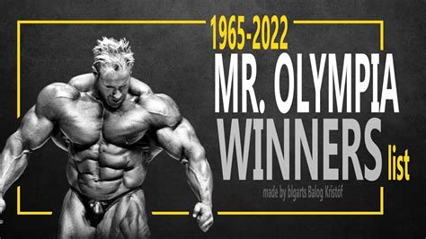 2024 Mr Olympia Winners List - Franny Wallis