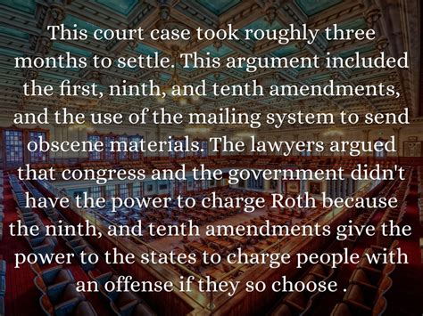 Roth V United States By Michael Reid