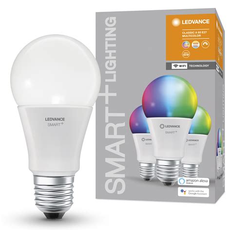 Pachet Becuri Inteligente Led Rgbw Ledvance Smart Wifi A E W