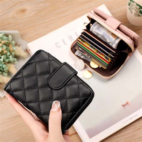 Jual DOMPET LIPAT WANITA KECIL PREMIUM IMPORT KOREA KULIT SLOT KARTU