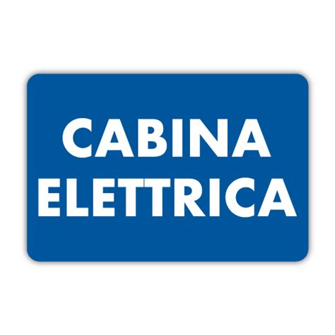 Inf Cartello Cabina Elettrica Printix