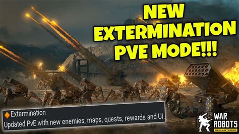 New Extermination Pve Mode New Extermination Hunting Grounds War