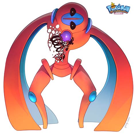 Pokemon Generation Iii Art Tribute Deoxys Game Art Hq