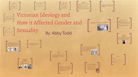 Victorian Ideology And How It Affected Gender And Sexuality By Abby