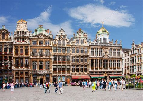 Grand Place Brussels Belgium Stock Editorial Photo © Elenstudio