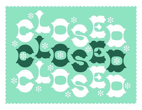 10 Free Printable Holiday Closed Signs for Your Business