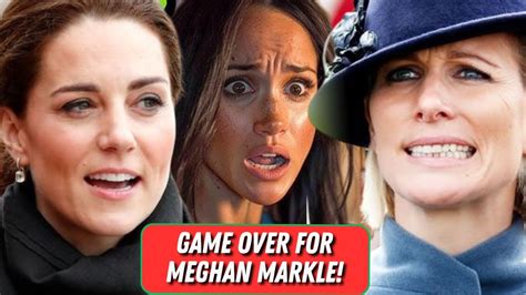 Meghan Screams Princess Kate And Zara Tindall Join Forces To Eradicate