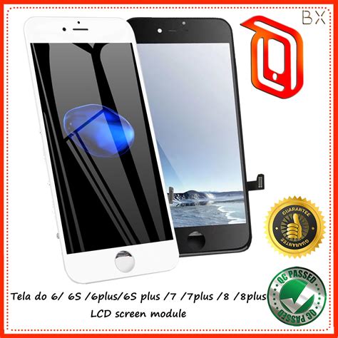 Para Tela IPhone 6 6S 7 8 Plus Display LCD Perfeito 3D Tela De