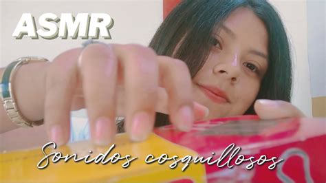 ASMR Sonidos COSQUILLOSOS YouTube