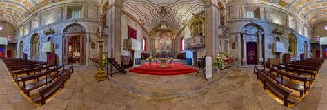 Castelo Branco, Cathedral, main chapel 360 Panorama | 360Cities