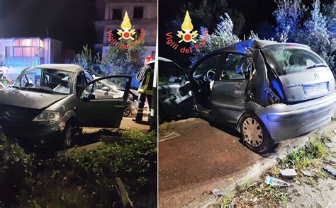 Grave Incidente Stradale A Lamezia Terme Tre Feriti FOTO LIVE