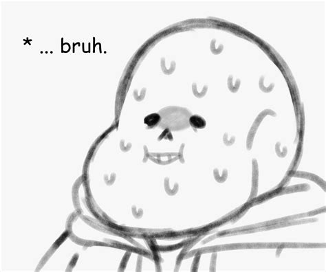 Funny Sans Doodle (Date drawn unknown) : r/Undertale