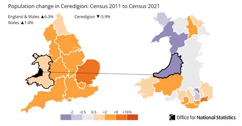 How Life Has Changed In Ceredigion Census 2021