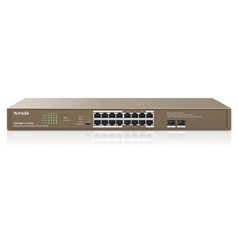 Tenda Teg P W Ge Sfp Ethernet Switch With Port Poe