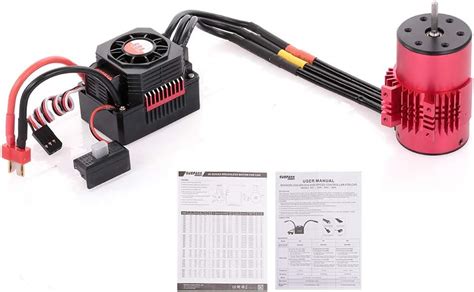 GoolRC Surpass Hobby 3660 2600KV Motor Sin Escobillas Con Disipador De