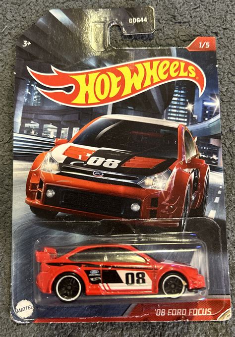 Hot Wheels 08 Ford Focus Red 1 2021 Street Racers 1 5 Contemporary Manufacture
