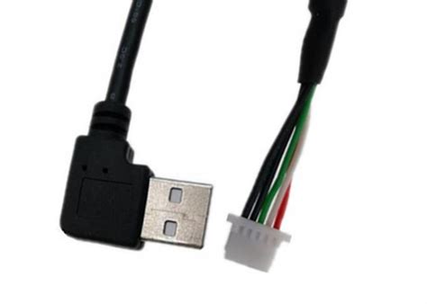 Custom 1 0mm Pitch 5 Pin SH Micro JST Connector To USB A Right Angle