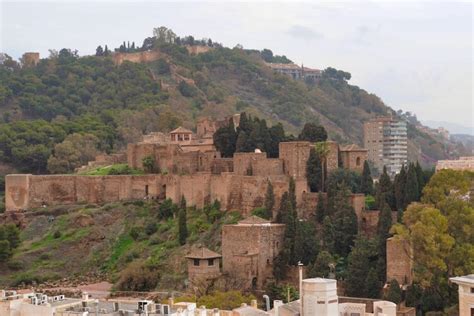 Sights in the old town of Málaga