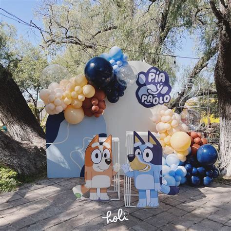 Pin de Ninoska Venegas en Cumple Bluey en 2024 Fiesta de cumpleaños