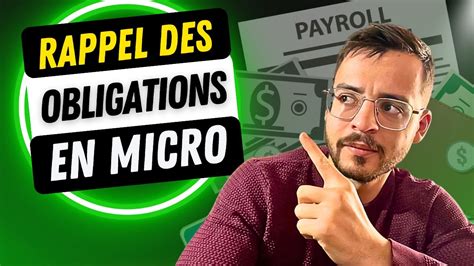 Rappel Des Obligations Comptables En Micro Entreprise Pour 2024 YouTube