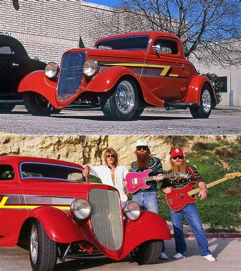 Billy Gibbons 1933 Ford Eliminator Famous Vehicles Hot Rods Cars