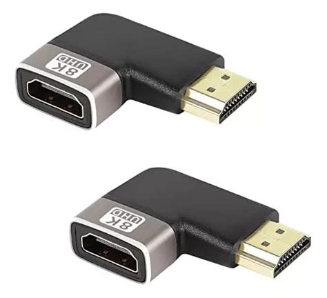 Qianrenon K Ngulo De Graus Hdmi Macho Para F Mea Adapta