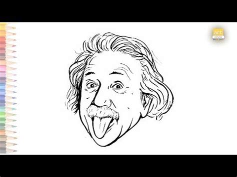 Share 156 Albert Einstein Drawing Easy Super Hot Nanoginkgobiloba Vn