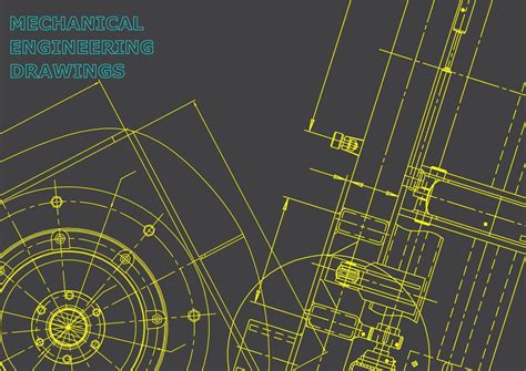 Computer Aided Design Systems Technical Illustrations Backgrounds