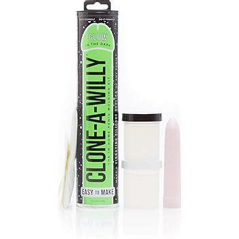 Amazon Clone A Willy Silicone Penis Casting Kit For Glow In The Dark Dildo Green