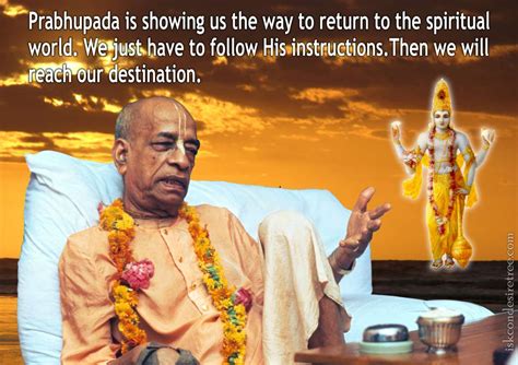 Following Instructions of Srila Prabhupada | Spiritual Quotes By ISKCON Desire Tree