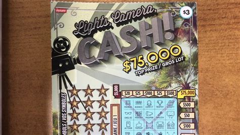 New Lights Camera Cash Olg Scratch Ticket Ontario Lottery And Gaming Youtube