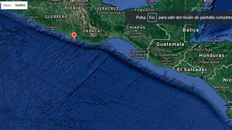 Reportan Terremoto De 5 Grados Con Epicentro En Oaxaca