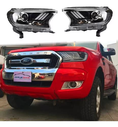 Faros Principales Drl Ford Ranger