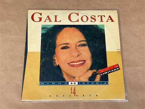 Disco De Vinil Lp Gal Costa Minha Hist Ria Item De M Sica Philips