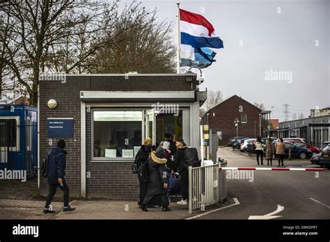 Ter Apel Asylum Seekers At The Registration Center In Ter Apel The